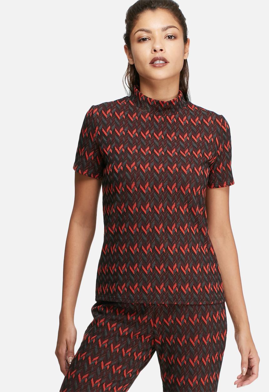 Glamorous - Chevron printed top