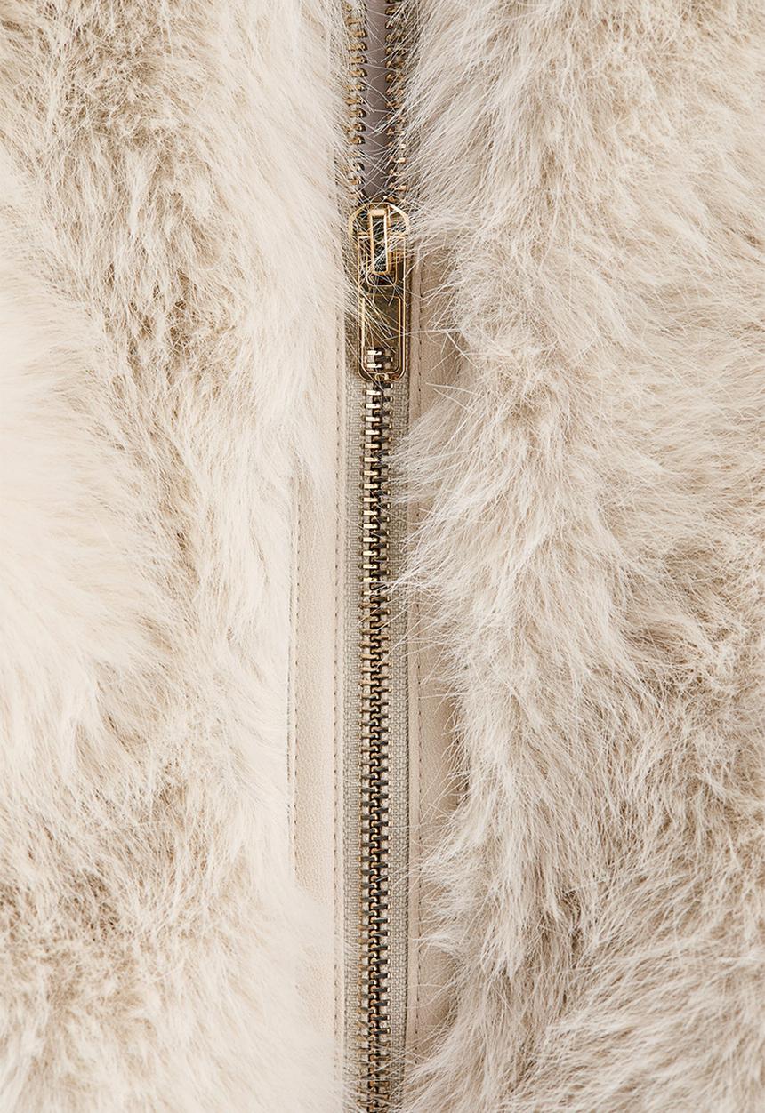 H&M - Collared jacket - cream