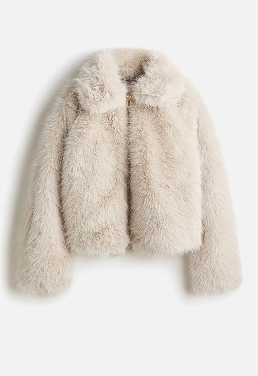H&M - Collared jacket - cream