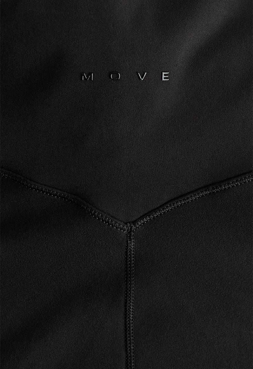 H&M - Flared yoga leggings with softmove - black