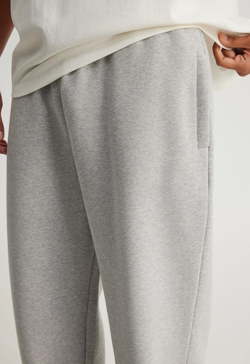 Factorie - Baggy Cuffed Trackpant - Grey Marle