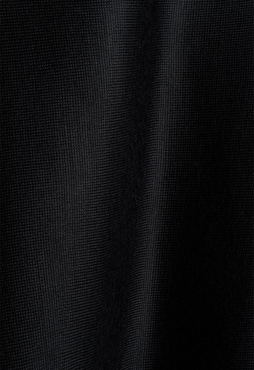 H&M - Fine-knit cape - black