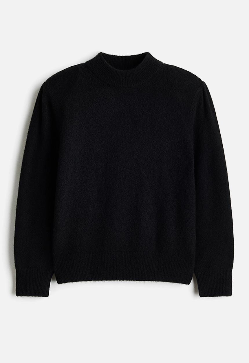 H&M - Shoulder-pad jumper - black