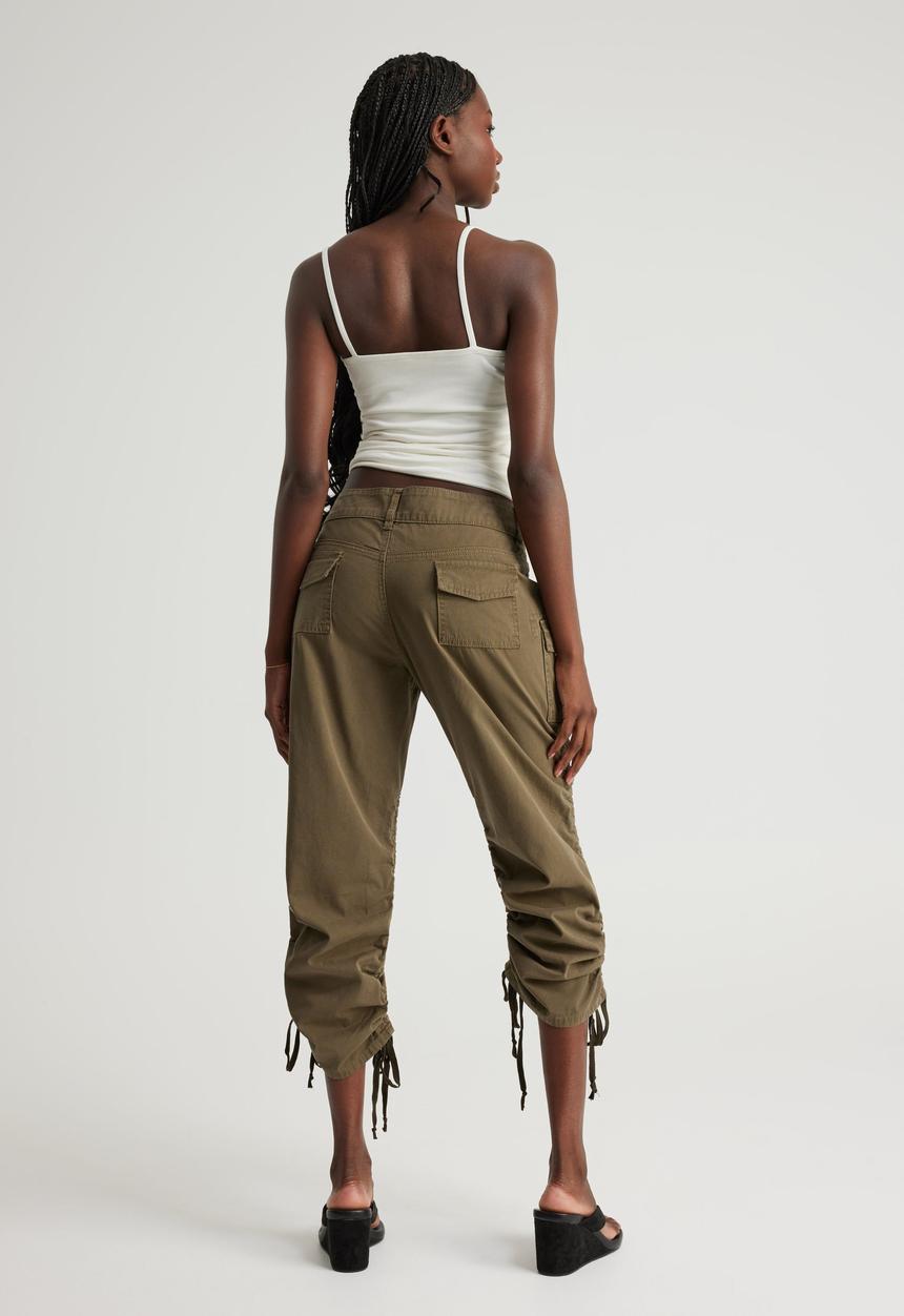 Factorie - Gwen 3/4 Pants - Burnout Olive
