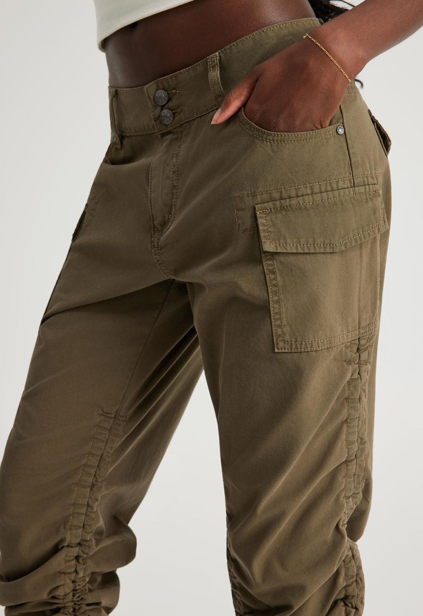 Factorie - Gwen 3/4 Pants - Burnout Olive