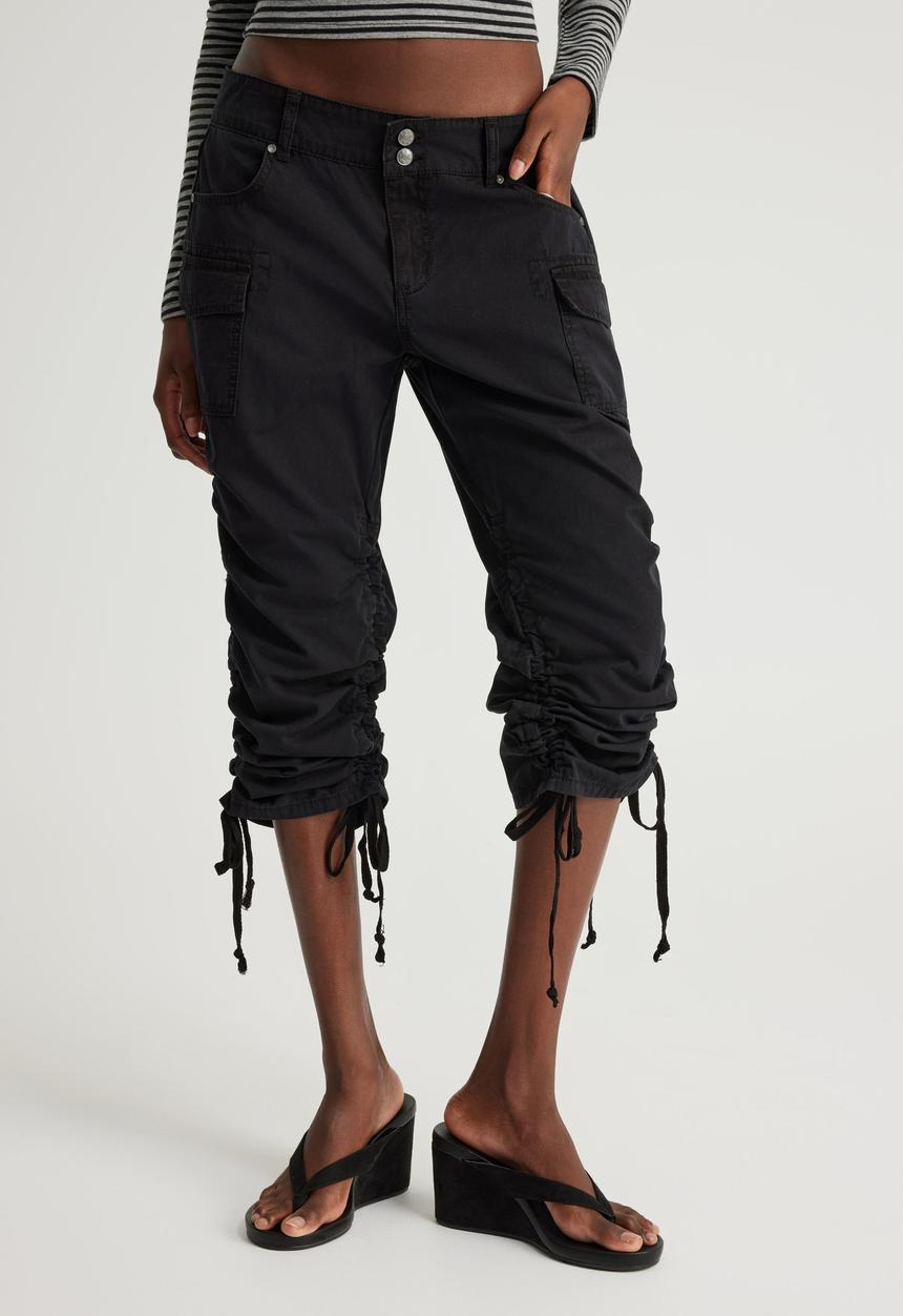 Factorie - Gwen 3/4 Pants - Night Ops Black