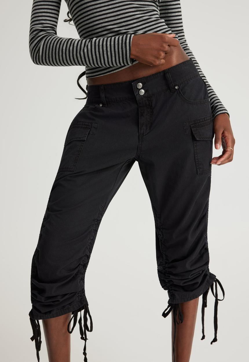 Factorie - Gwen 3/4 Pants - Night Ops Black