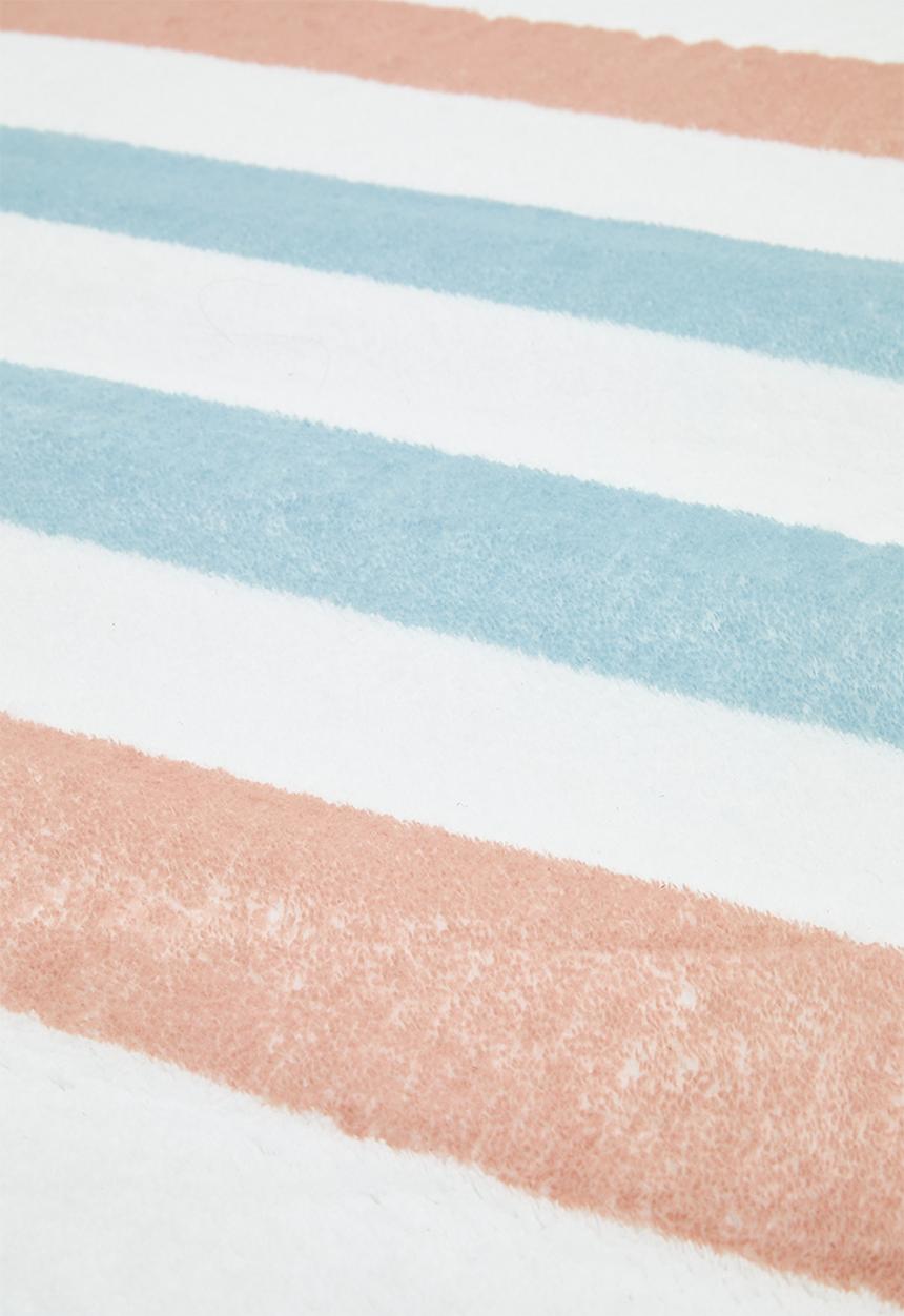 Pop Candy - Striped round rug - multi
