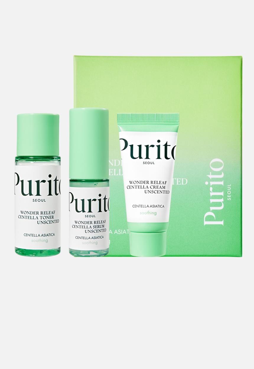 Purito Seoul - Wonder Releaf Centella Mini Kit - Unscented