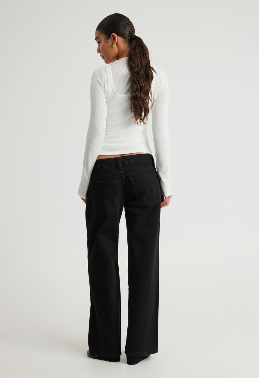 Factorie - Luca Low Rise Jean - Black No.1