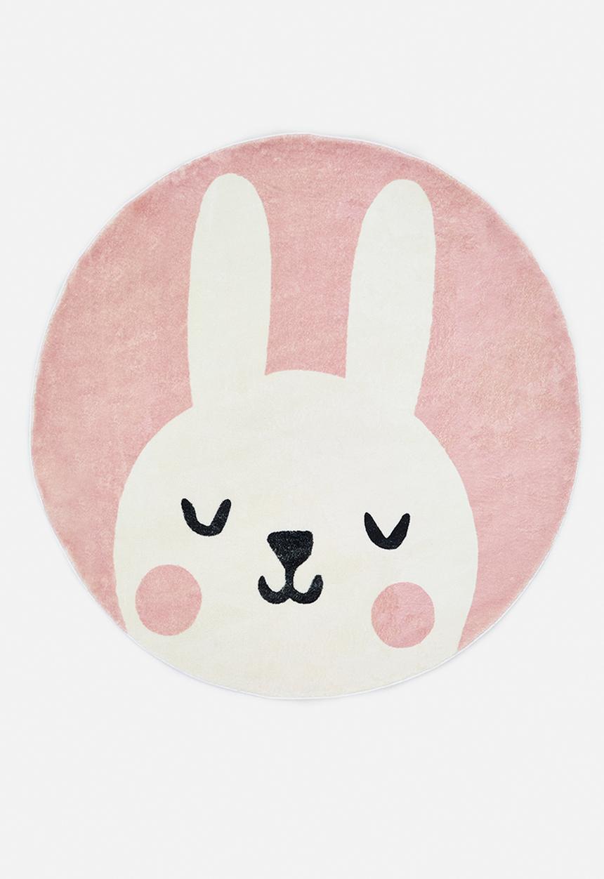 Pop Candy - Bunny rug - pink