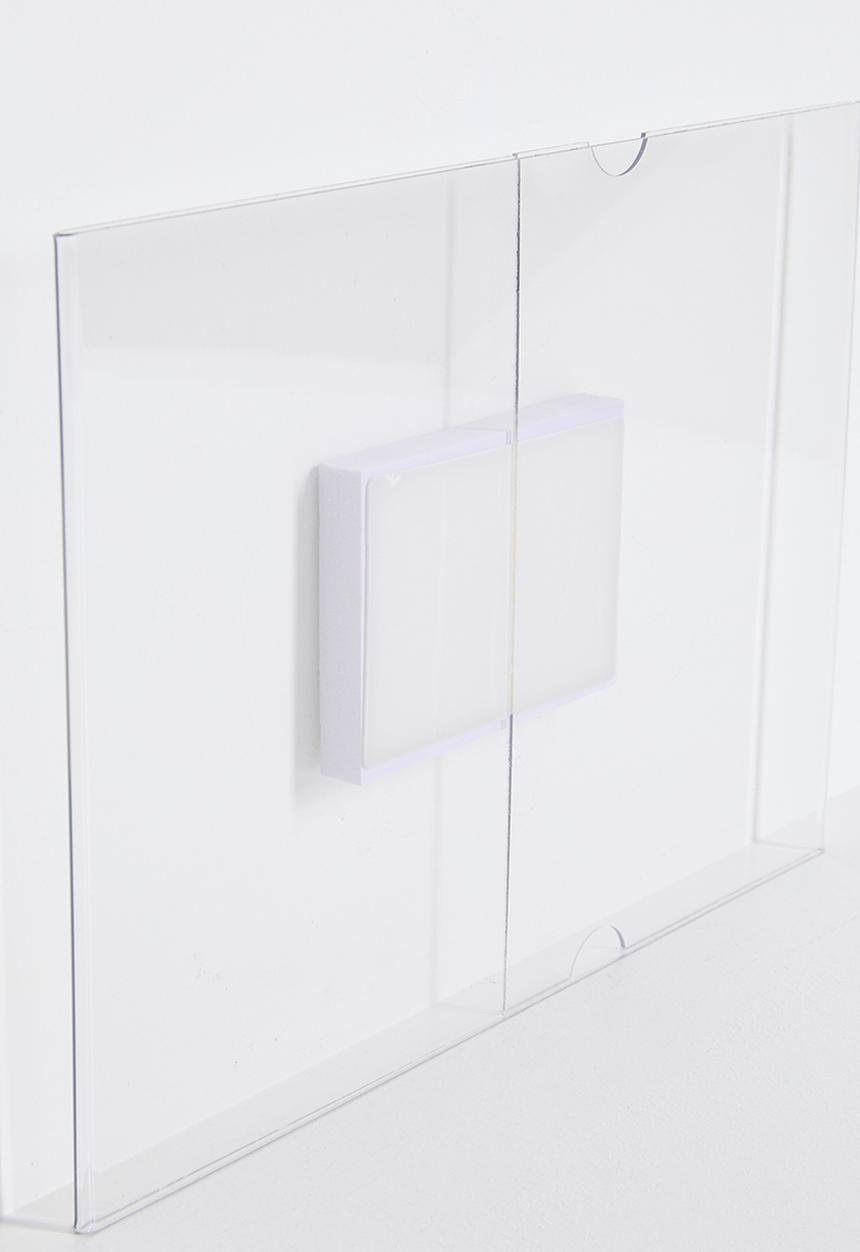Pop Candy - Peel-and-stick picture frame - clear
