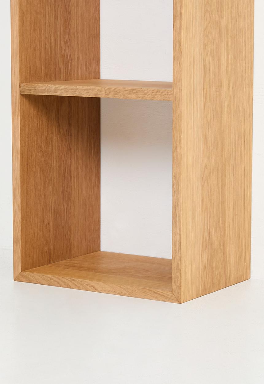 Sixth Floor - Cube Three Section Shelf - Natural