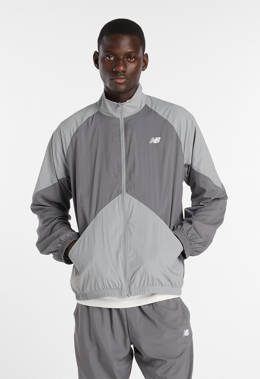 New Balance  - NB Athletics Sport Legacy Jacket - Grey
