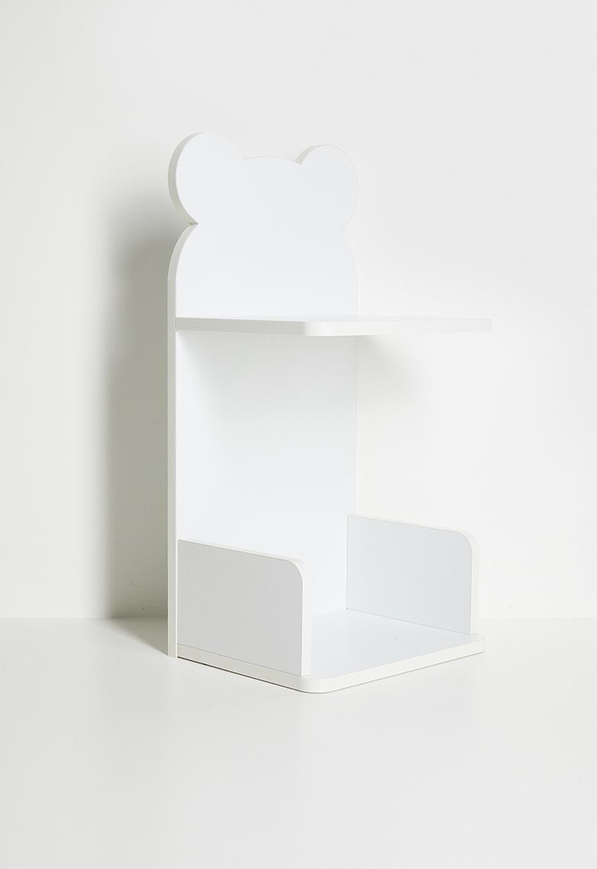 Pop Candy - Animal ear desktop book shelf - white