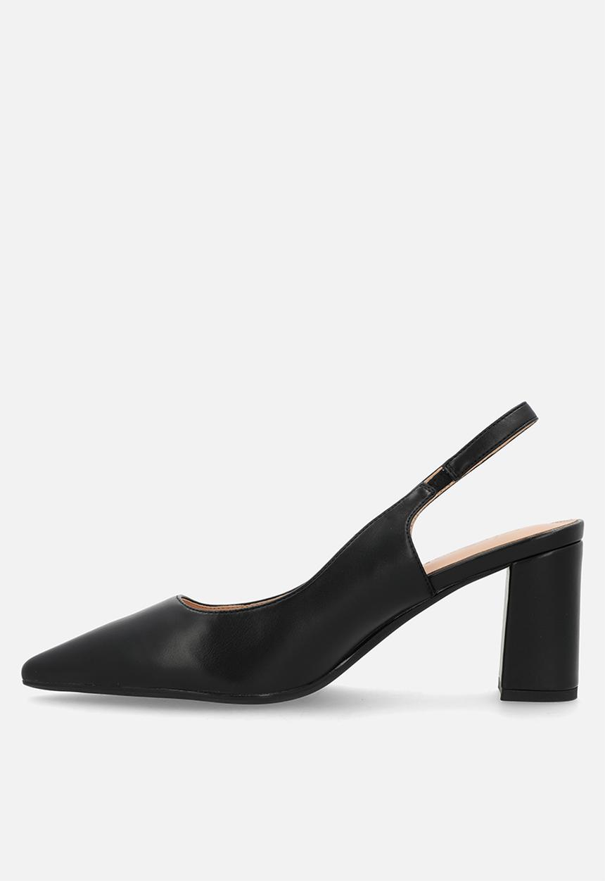 Nine West - Hampton square heel - black