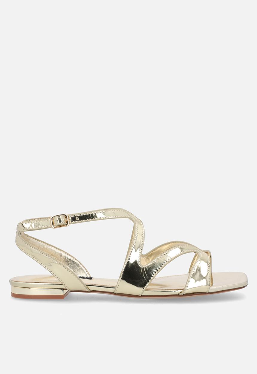 Nine West - Etrin ankle strap sandal - gold