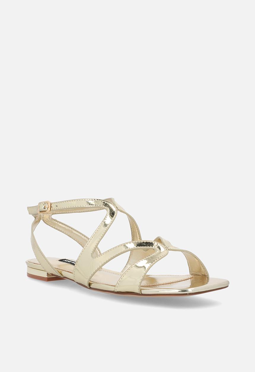 Nine West - Etrin ankle strap sandal - gold