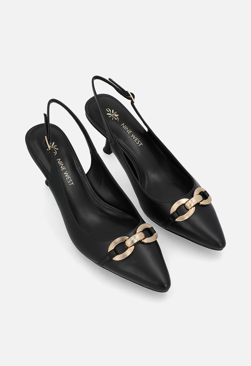 Nine West - Acade spool heel - black