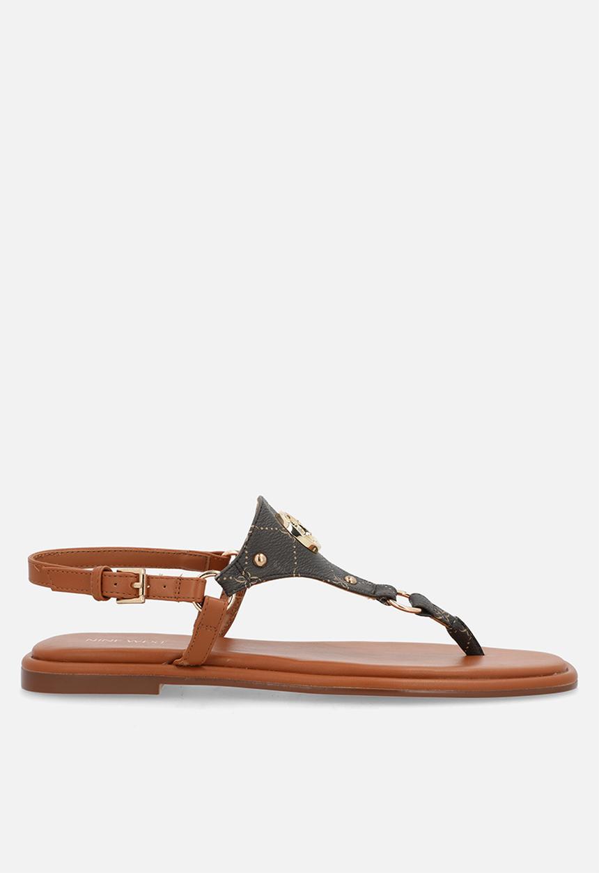 Nine West - Ophan t-bar sandal - brown