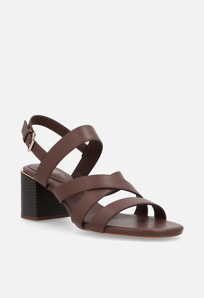 Nine West - Elicea block heel - brown