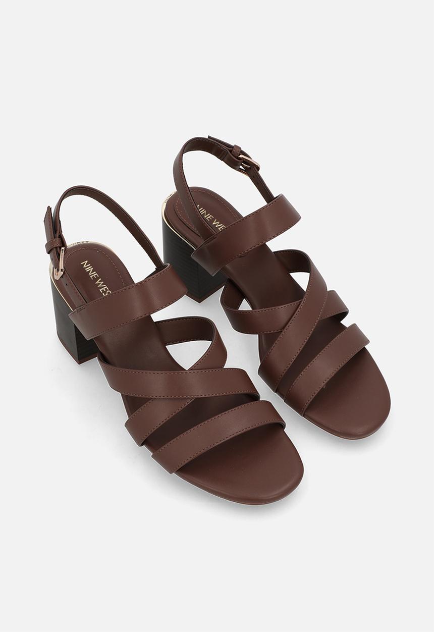 Nine West - Elicea block heel - brown
