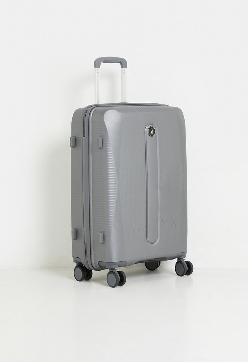 POLO - Polo Stellar Medium 4 Wheel Trolley Case - Grey