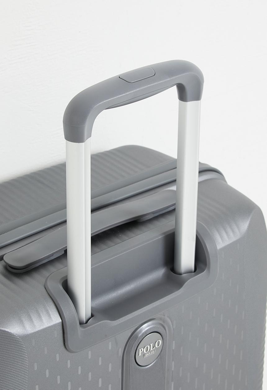 POLO - Polo Stellar Medium 4 Wheel Trolley Case - Grey