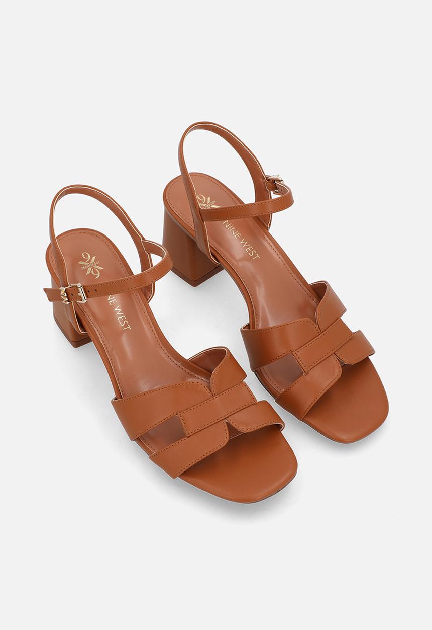 Nine West - Nadira block heel - tan