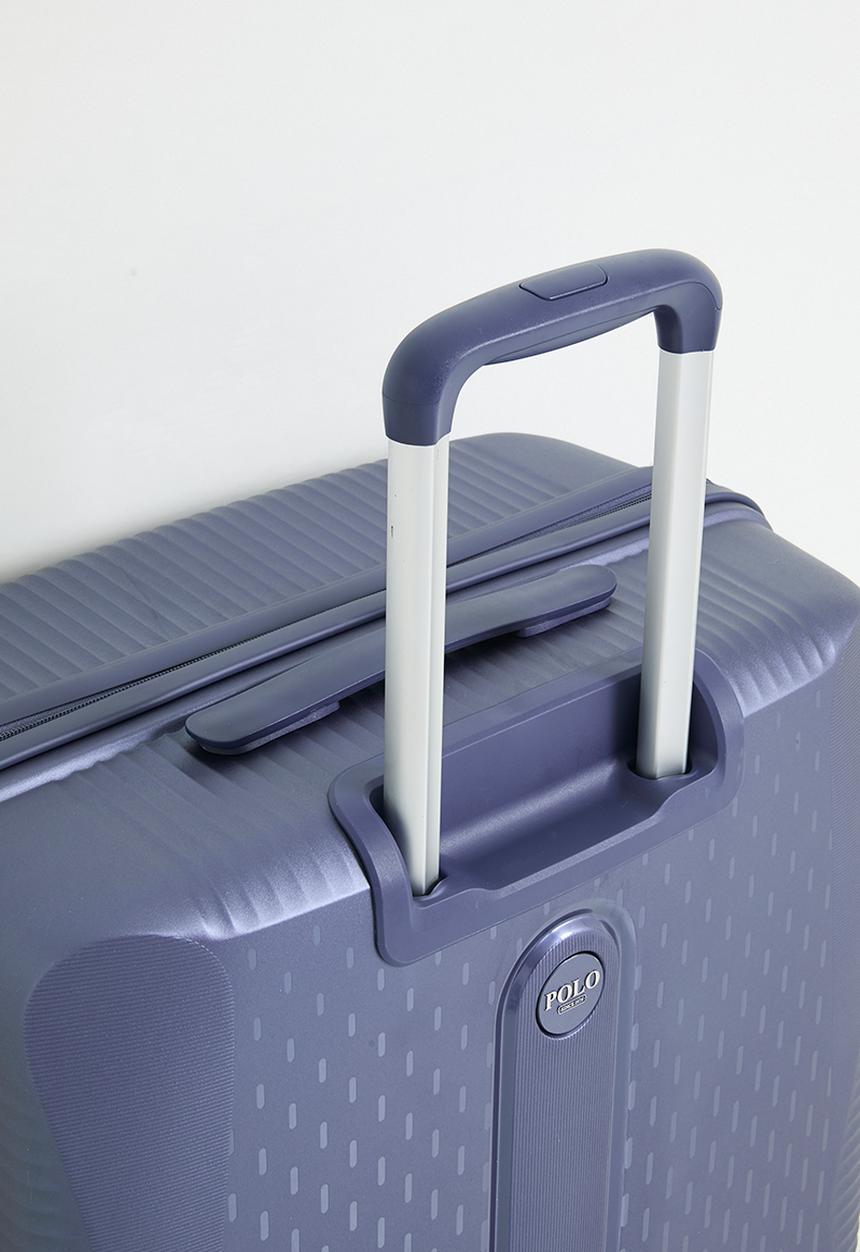 POLO - Polo Stellar Large 4 Wheel Trolley Case - Blue