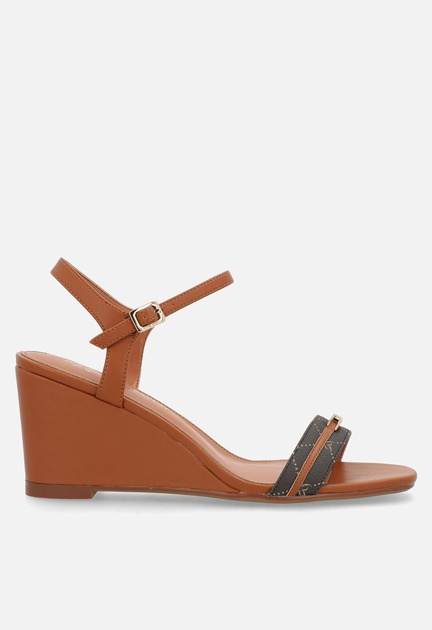 Nine West - Naema wedge heel - brown