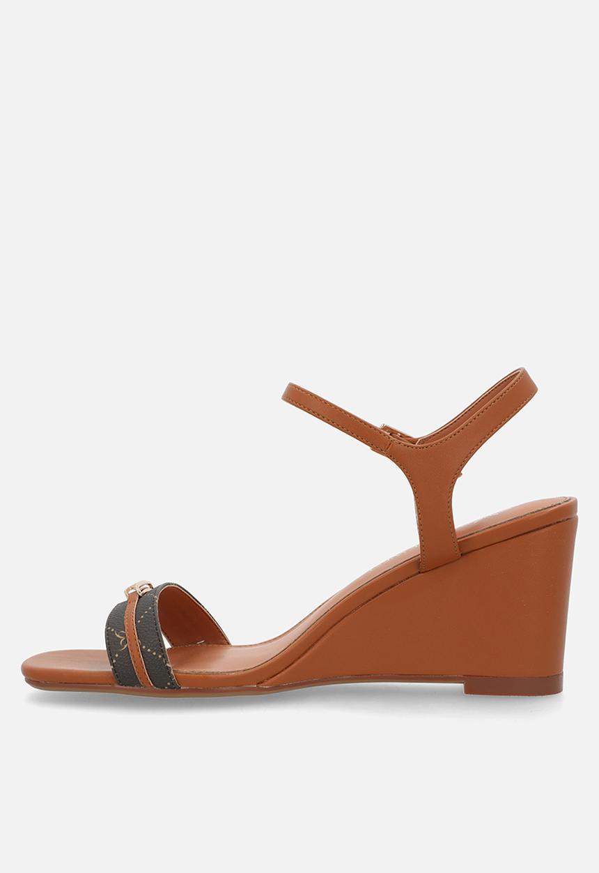 Nine West - Naema wedge heel - brown