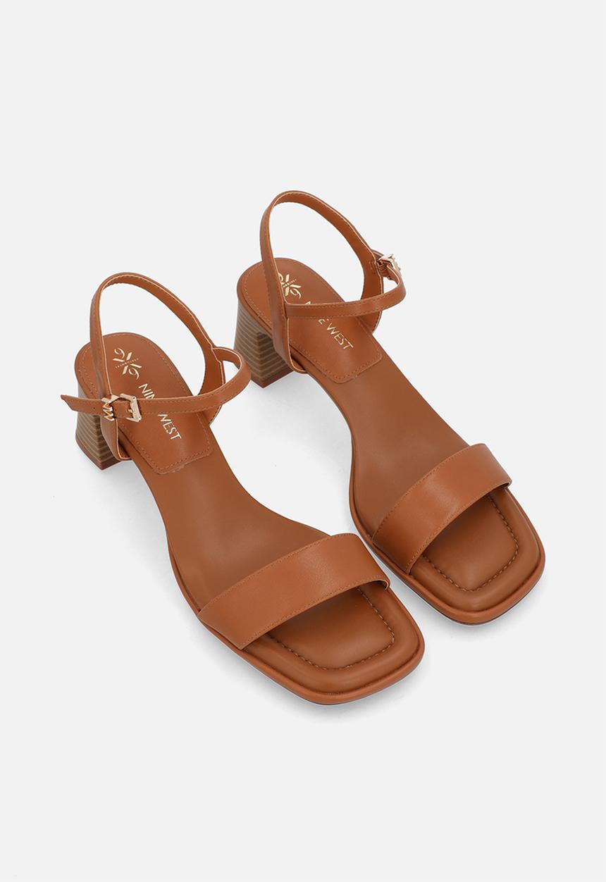 Nine West - Nadrinn square heel - tan