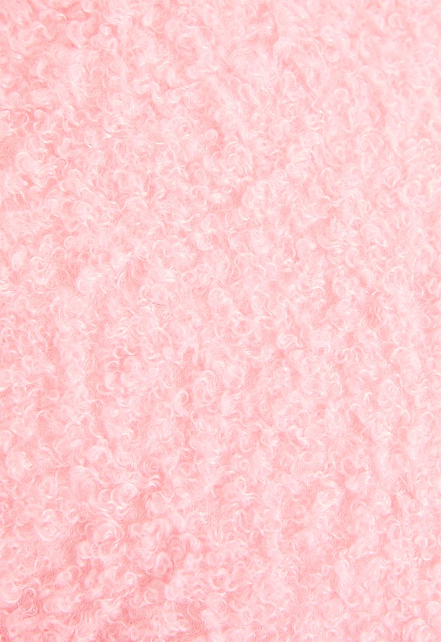 Pop Candy - Seashell design chair and ottoman - pink