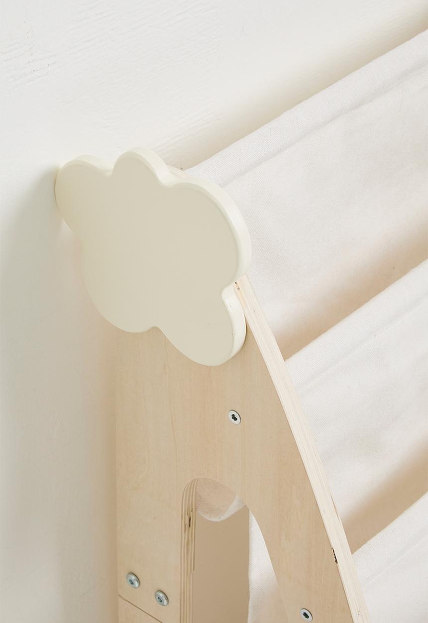 Pop Candy - Sling book shelf - natural & white