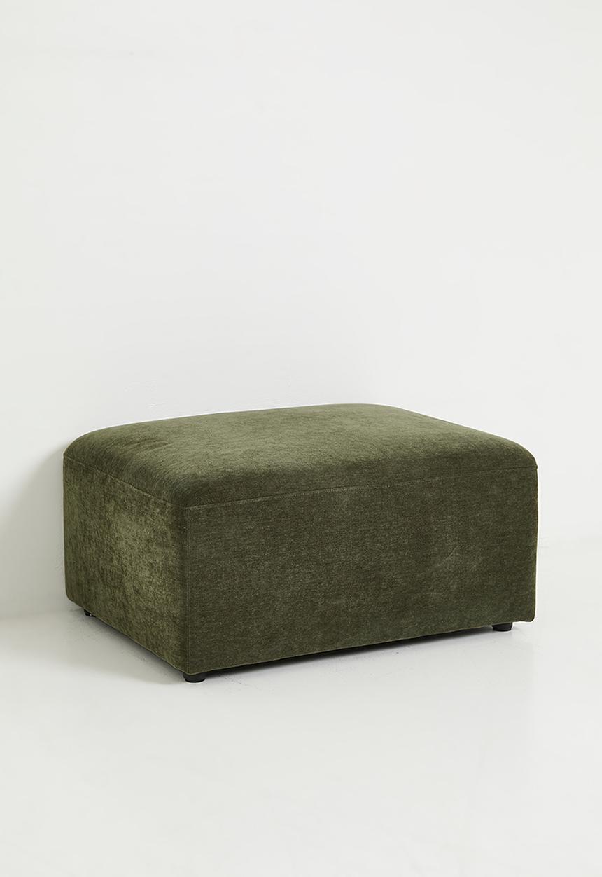 Sixth Floor - Hudson Ottoman Modular - Green