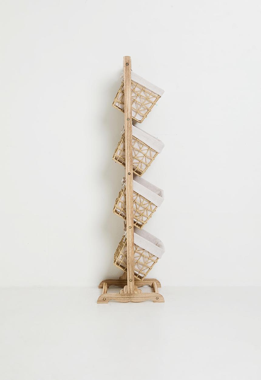 Pop Candy - 4-Tier storage basket - natural
