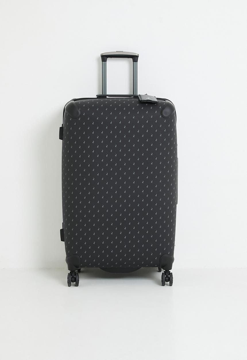 POLO - Polo Large Classic Double Pack 4 Wheel Trolley Case - Charcoal