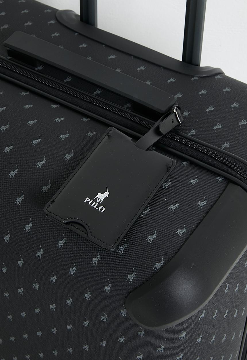 POLO - Polo Large Classic Double Pack 4 Wheel Trolley Case - Charcoal