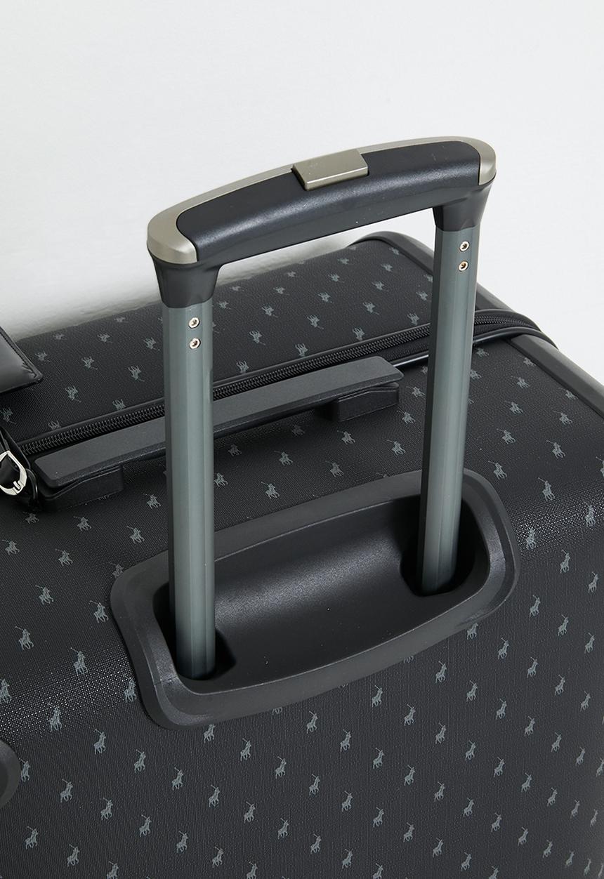 POLO - Polo Large Classic Double Pack 4 Wheel Trolley Case - Charcoal