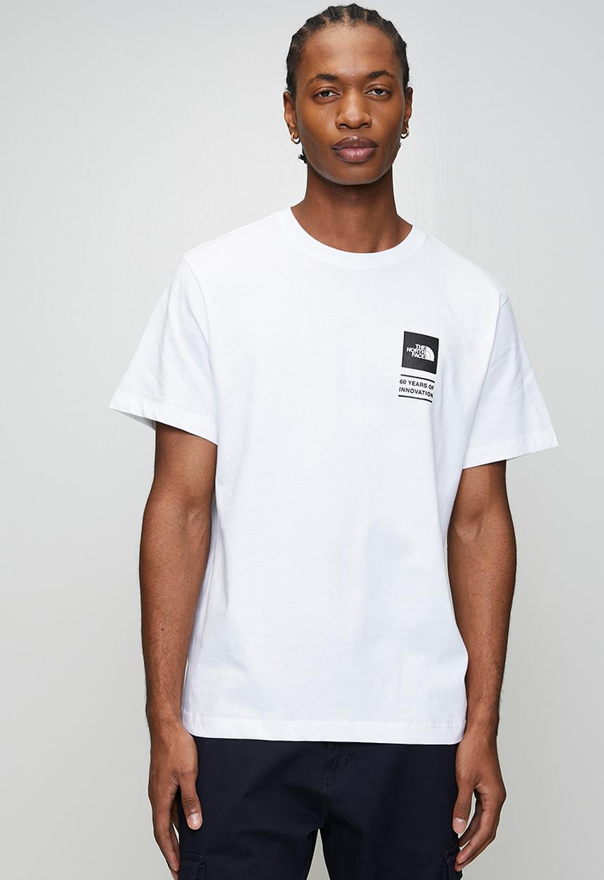 The North Face - Icon Celebration Regular Short Sleeve Tee Graphic -  White