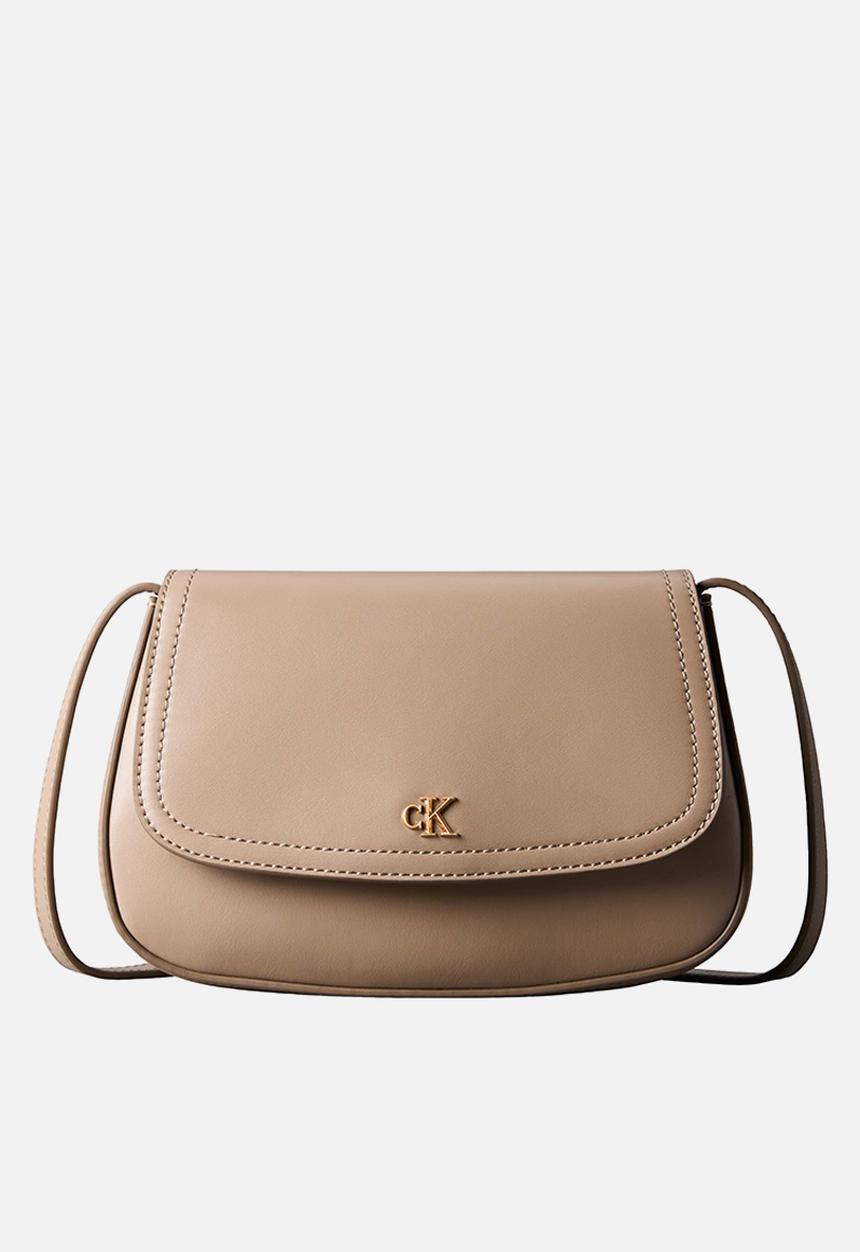 Calvin Klein - Ck flap camera bag - desert taupe