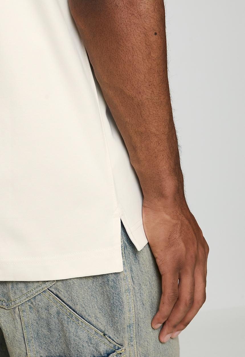 Steve Madden - Mens Ori Oversized T-Shirt - Cream