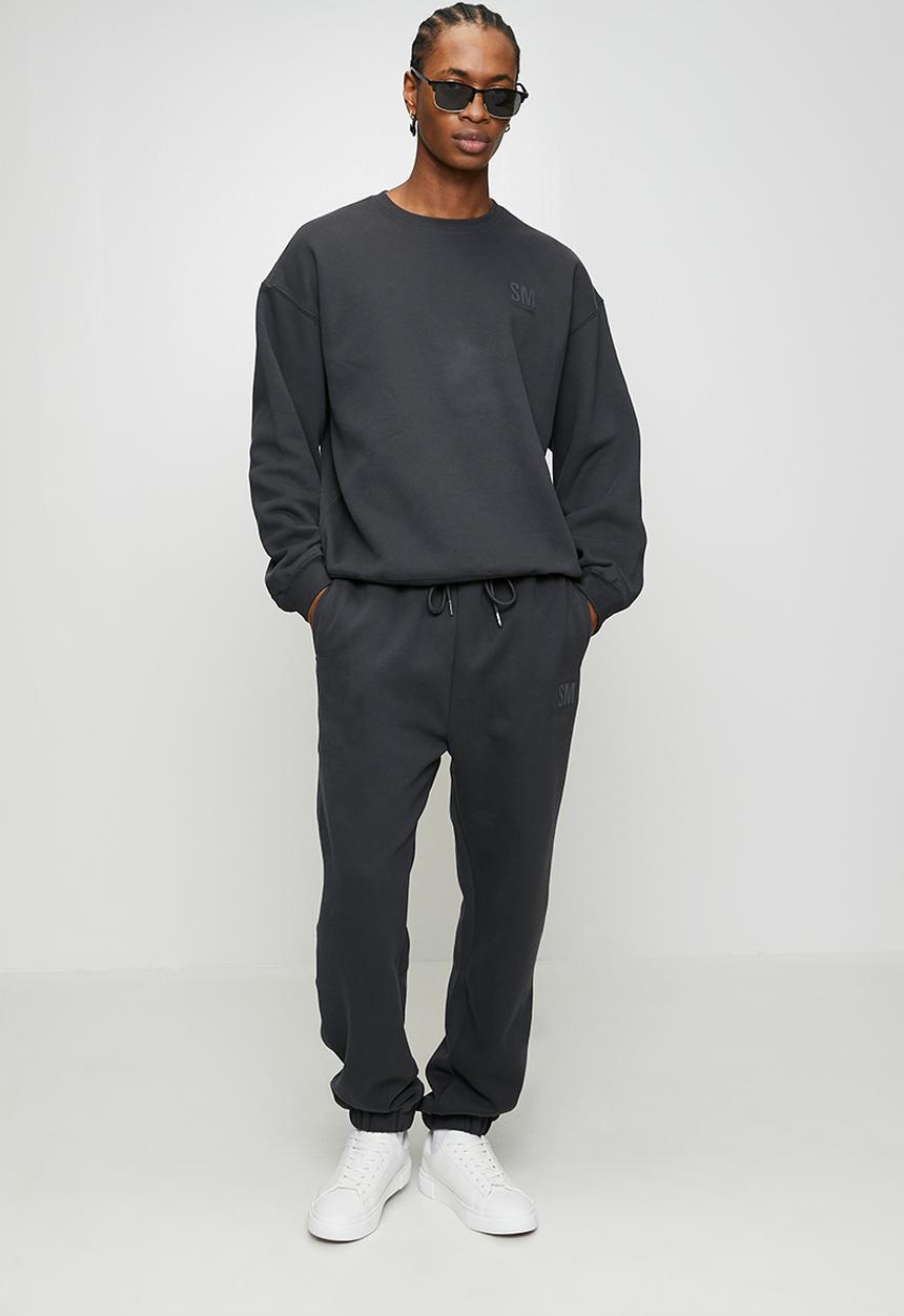 Steve Madden - Mens Ronen Regular Jogger - Charcoal Art