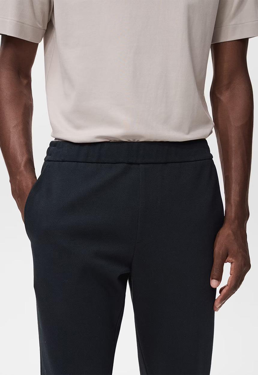 MANGO - Pantalon Jensj - Navy