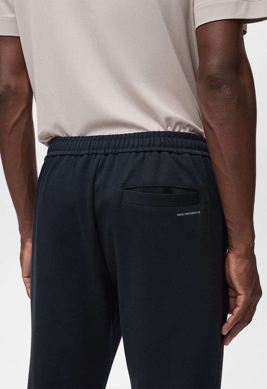 MANGO - Pantalon Jensj - Navy