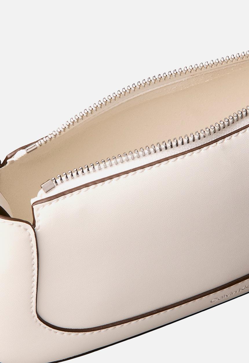 Calvin Klein - Ck metallic small shoulder bag - silver metallic