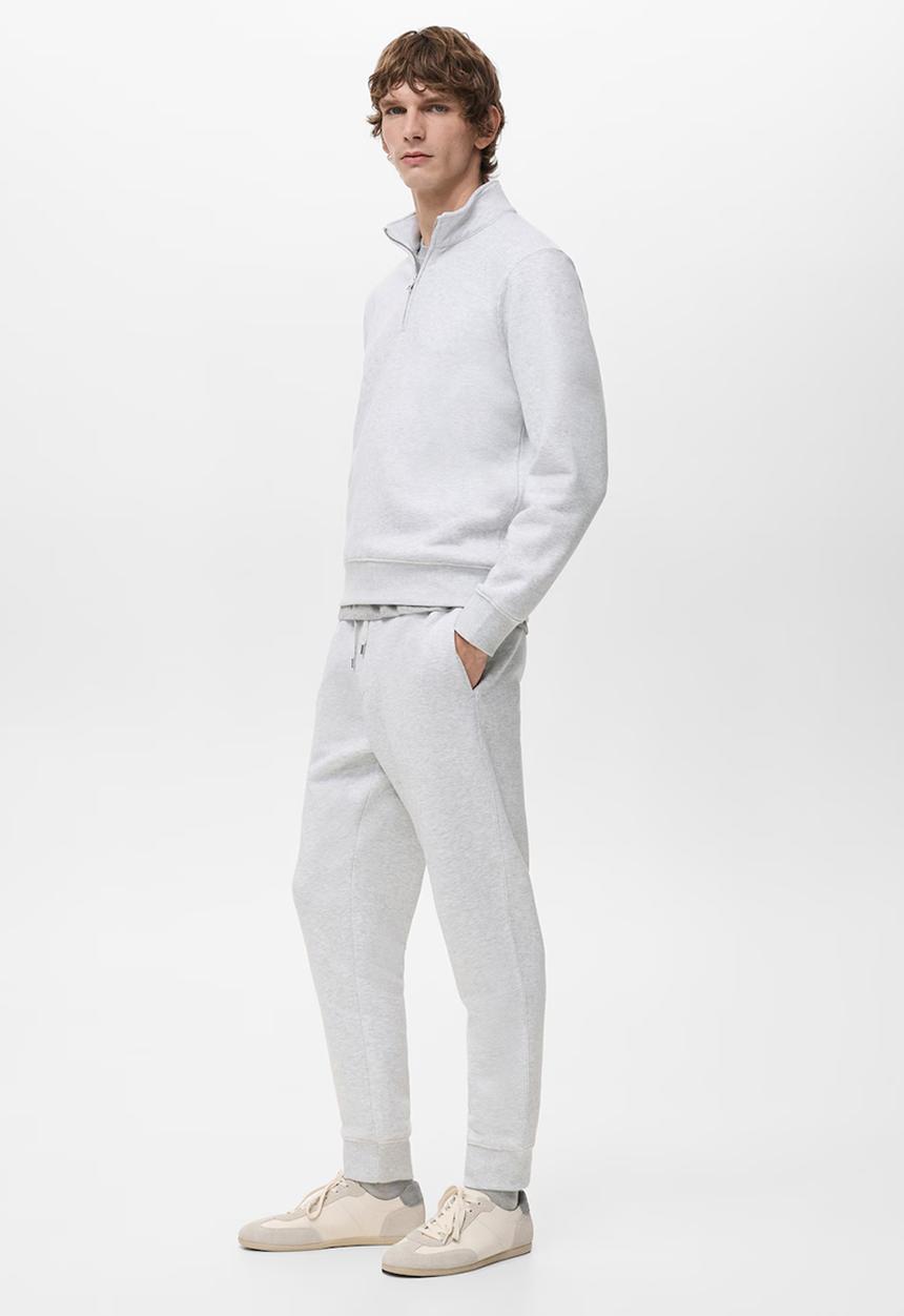 MANGO - Sweatshirtwinny - Light Grey Denim