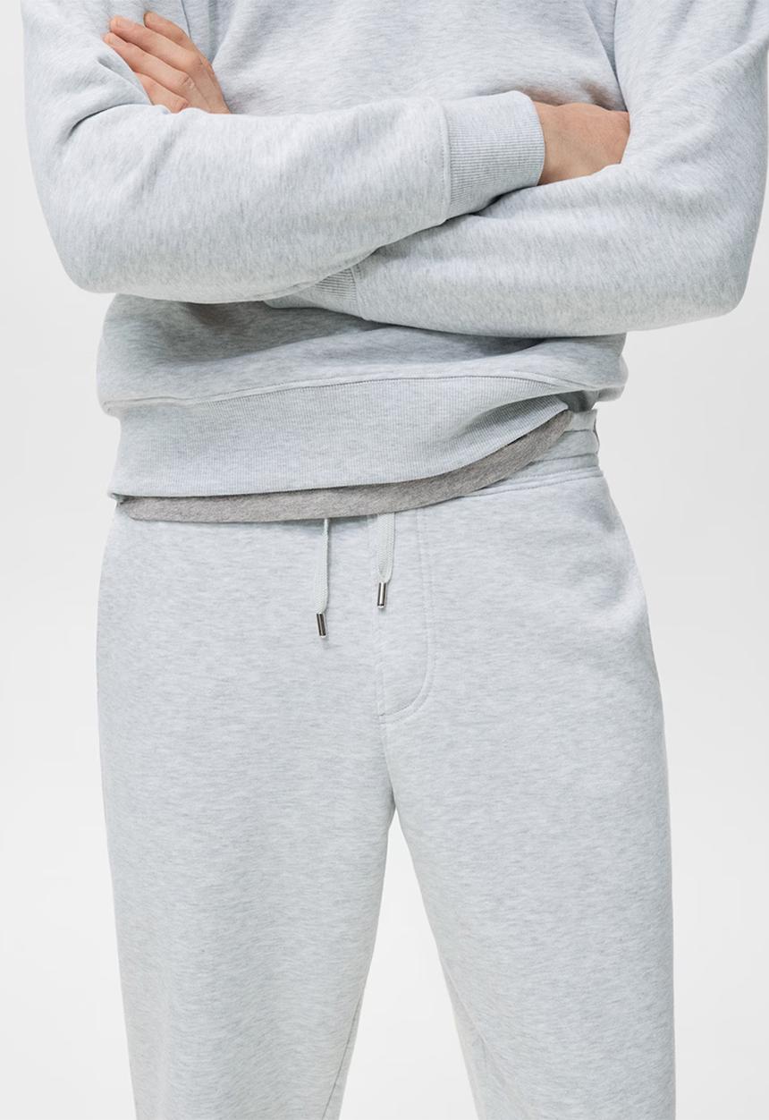 MANGO - Trouserscohen - Light Grey Denim