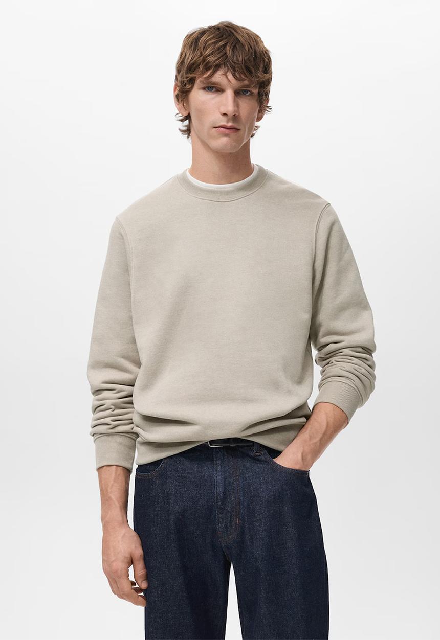 MANGO - Sweatshirtnola - Sand